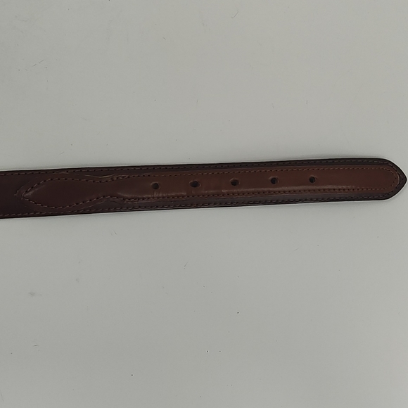 Italian Leather Belt, Size 42 - Picture 7 of 12